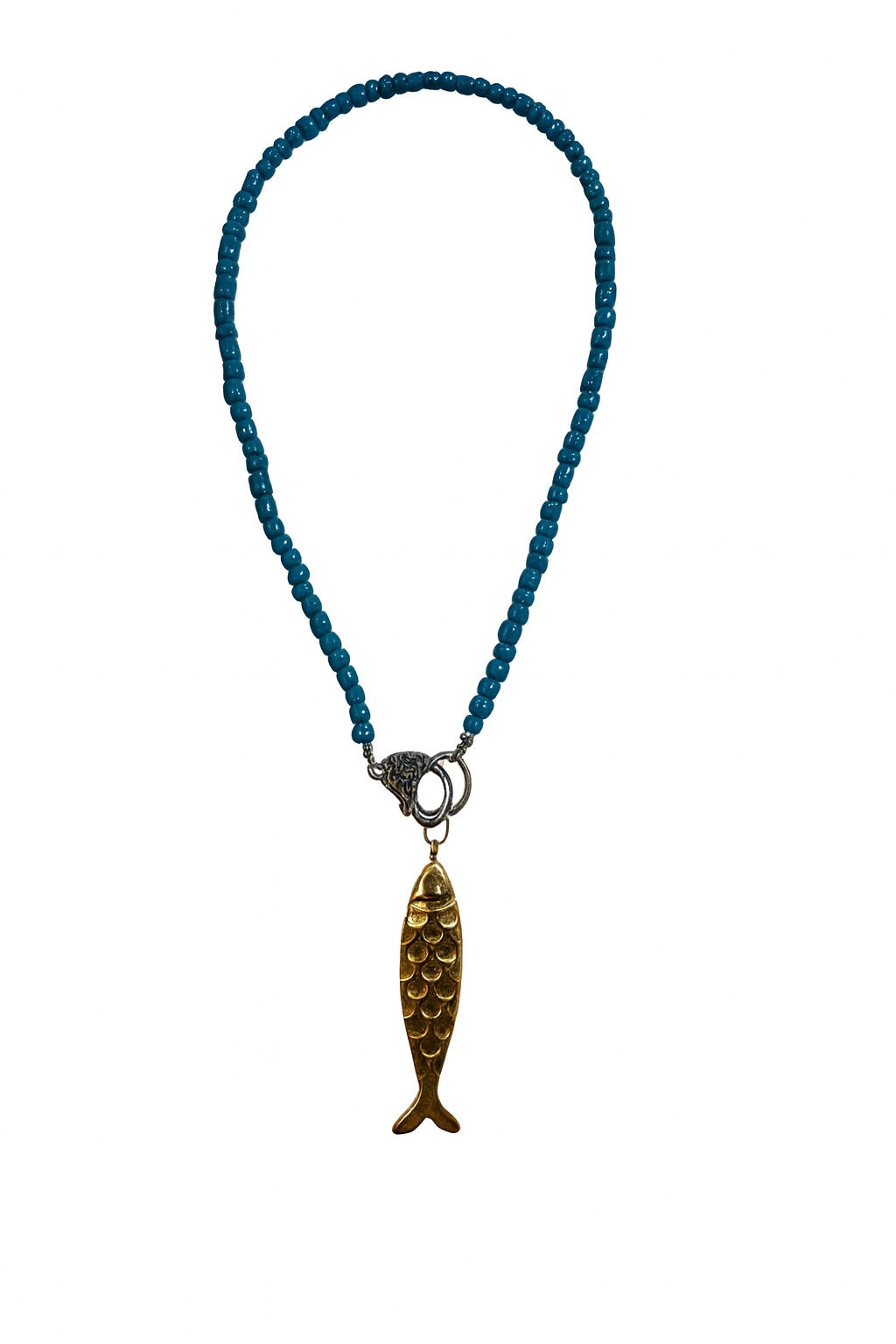 🐟 Blue ocean necklace