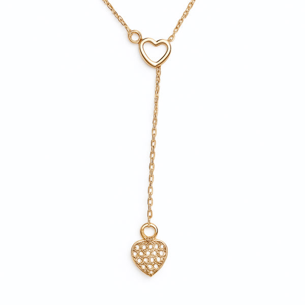 Double Heart Necklace