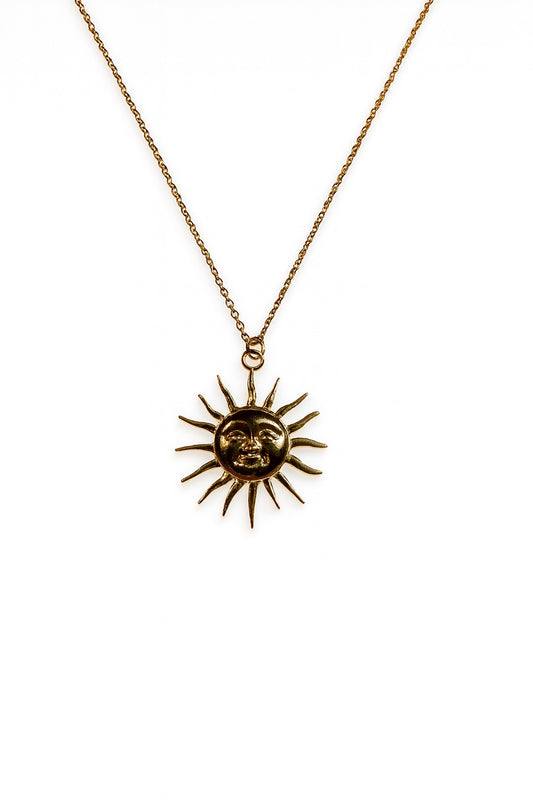 Golden Sun Necklace
