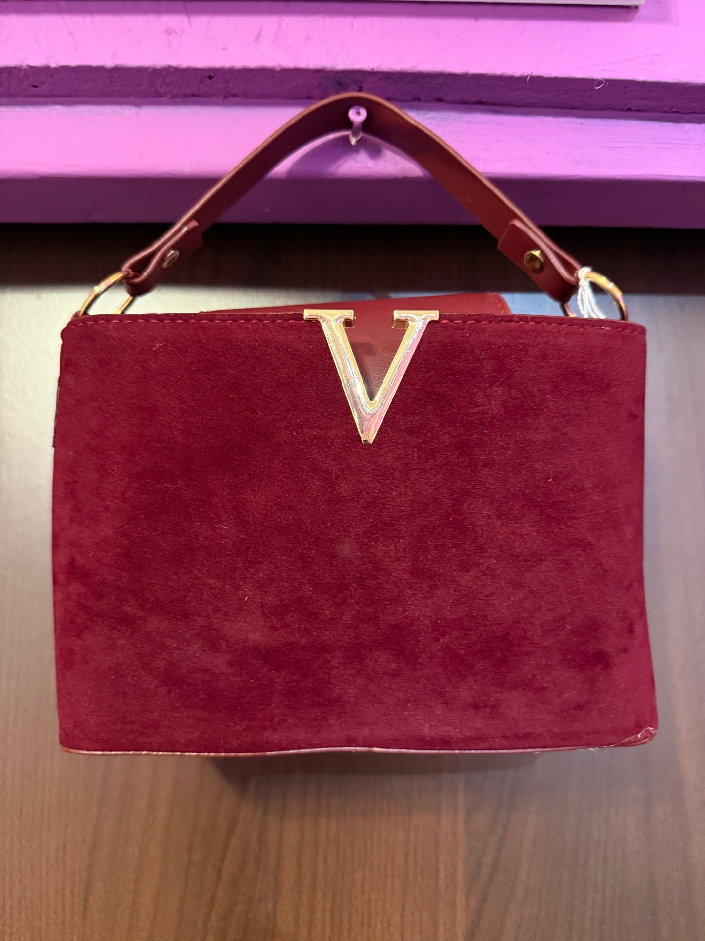 Velvet crush handtas