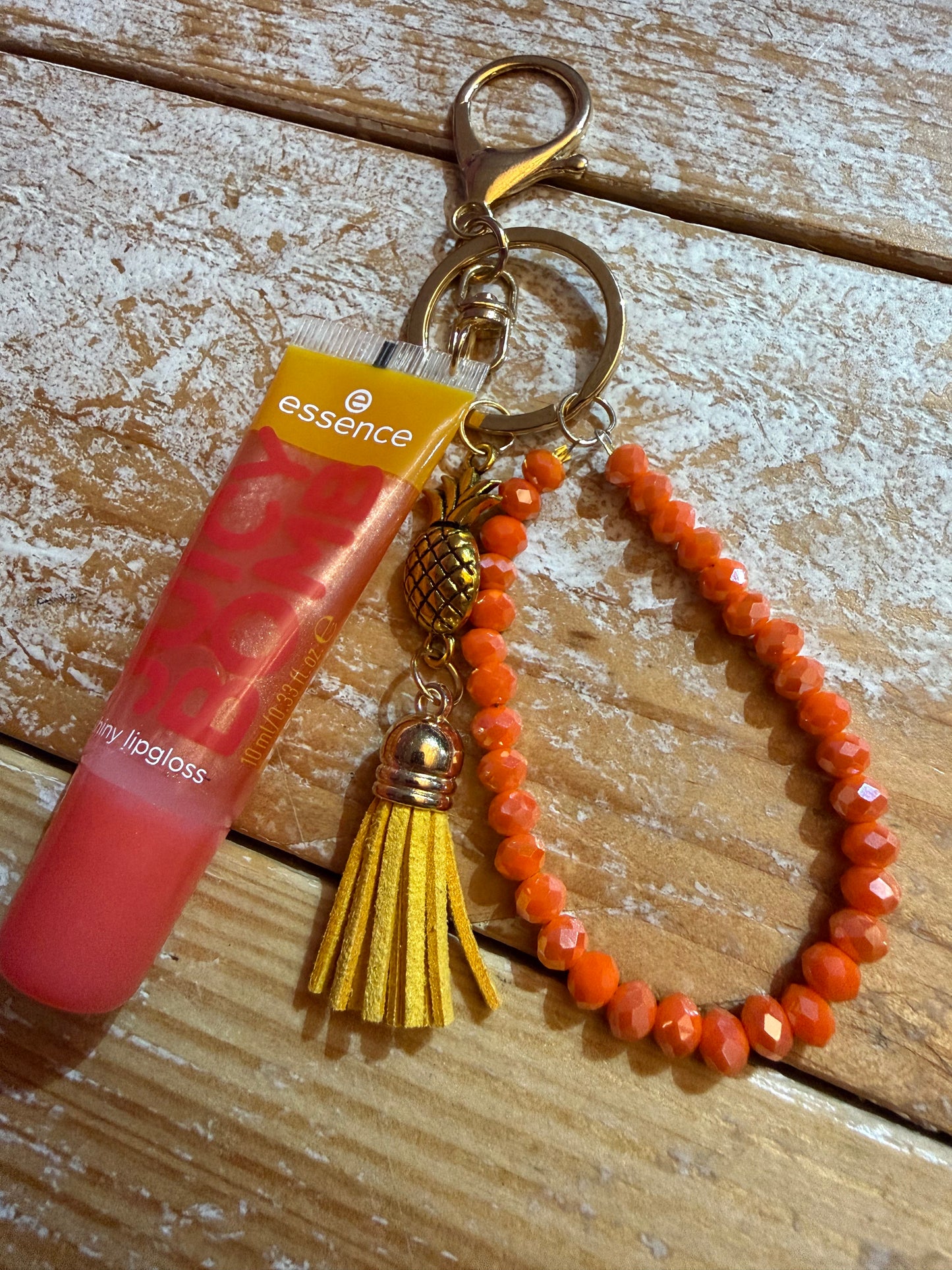 Juicy bomb proud papaya sleutelhanger